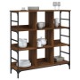 Aparador de madera de ingeniería marrón roble 102x32x103,5 cm de , Aparadores - Ref: Foro24-837731, Precio: 54,68 €, Descuent...