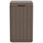 Cubo de basura de exterior PP marrón 38x38x65 cm de , Cubos de la basura y papeleras - Ref: Foro24-364226, Precio: 106,33 €, ...