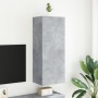 Mueble de TV de pared madera gris hormigón 40,5x30x102 cm de , Muebles TV - Ref: Foro24-836934, Precio: 61,72 €, Descuento: %
