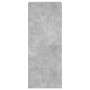 Mueble de TV de pared madera gris hormigón 40,5x30x102 cm de , Muebles TV - Ref: Foro24-836934, Precio: 61,72 €, Descuento: %