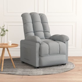 Sillón reclinable de tela gris claro de , Sillones - Ref: Foro24-342721, Precio: 180,83 €, Descuento: %