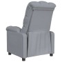 Sillón reclinable de tela gris claro de , Sillones - Ref: Foro24-342721, Precio: 180,83 €, Descuento: %