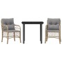 Sillas y mesita de jardín 3 piezas ratán sintético cojín beige de , Conjuntos de jardín - Ref: Foro24-3212159, Precio: 284,28...