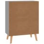 Aparador de aglomerado gris 60x30x72 cm de vidaXL, Aparadores - Ref: Foro24-326824, Precio: 82,18 €, Descuento: %