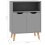 Aparador de aglomerado gris 60x30x72 cm de vidaXL, Aparadores - Ref: Foro24-326824, Precio: 82,18 €, Descuento: %