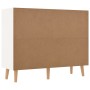 Aparador madera de ingeniería blanco y roble Sonoma 90x30x72 cm de vidaXL, Aparadores - Ref: Foro24-326818, Precio: 120,10 €,...
