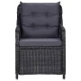 Juego de comedor para jardín 5 piezas negro de , Conjuntos de jardín - Ref: Foro24-3099560, Precio: 733,11 €, Descuento: %