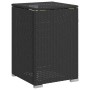 Mesa cubierta para bombona de propano ratán negro 40x40x60 cm de , Mesas de jardín - Ref: Foro24-366294, Precio: 78,54 €, Des...