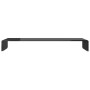 Soporte para TV/Elevador monitor cristal negro 100x30x13 cm de , Muebles TV - Ref: Foro24-244139, Precio: 111,27 €, Descuento: %