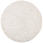 Alfombra de pelo largo moderna crema Ø 240 cm de , Alfombras - Ref: Foro24-375248, Precio: 110,24 €, Descuento: %