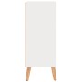 Aparador de madera de ingeniería blanco brillo 60x30x72 cm de vidaXL, Aparadores - Ref: Foro24-326828, Precio: 77,43 €, Descu...