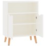 Aparador de madera de ingeniería blanco brillo 60x30x72 cm de vidaXL, Aparadores - Ref: Foro24-326828, Precio: 77,43 €, Descu...
