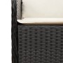 Set comedor de jardín 3 pzas con cojines ratán sintético negro de , Conjuntos de jardín - Ref: Foro24-3211913, Precio: 287,59...