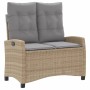 Set de comedor jardín con cojines 4 pzas ratán sintético beige de , Conjuntos de jardín - Ref: Foro24-3277428, Precio: 571,25...