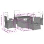 Set de muebles jardín 5 pzas con cojines ratán sintético negro de , Conjuntos de jardín - Ref: Foro24-3277378, Precio: 607,14...