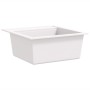 Fregadero de cocina de granito con un seno blanco de , Fregaderos - Ref: Foro24-144857, Precio: 190,15 €, Descuento: %