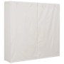 Armario de tela blanco 173x40x170 cm en Armarios roperos | Comprar online en Foru.es