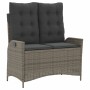 Juego de comedor de jardín 4 piezas con cojines ratán PE gris de , Conjuntos de jardín - Ref: Foro24-3277468, Precio: 488,86 ...