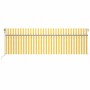 Toldo automático retráctil con persiana 5x3 m amarillo y blanco de , Toldos - Ref: Foro24-3069468, Precio: 509,35 €, Descuent...