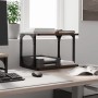 Soporte de impresora 2 niveles marrón roble 41x28x33,5 cm de , Soportes para impresoras - Ref: Foro24-842275, Precio: 25,20 €...