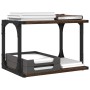 Soporte de impresora 2 niveles marrón roble 41x28x33,5 cm de , Soportes para impresoras - Ref: Foro24-842275, Precio: 25,20 €...