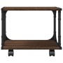 Soporte de impresora 2 niveles marrón roble 41x28x33,5 cm de , Soportes para impresoras - Ref: Foro24-842275, Precio: 25,20 €...