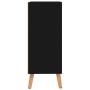 Aparador de madera de ingeniería negro 60x30x72 cm de vidaXL, Aparadores - Ref: Foro24-326823, Precio: 74,89 €, Descuento: %