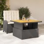 Set comedor de jardín 2 pzas con cojines ratán sintético negro de , Conjuntos de jardín - Ref: Foro24-3277319, Precio: 314,72...