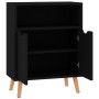 Aparador de madera de ingeniería negro 60x30x72 cm de vidaXL, Aparadores - Ref: Foro24-326823, Precio: 74,89 €, Descuento: %