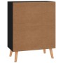 Aparador de madera de ingeniería negro 60x30x72 cm de vidaXL, Aparadores - Ref: Foro24-326823, Precio: 74,89 €, Descuento: %