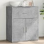 Aparador de madera de ingeniería gris hormigón 60x31x70 cm de , Aparadores - Ref: Foro24-840467, Precio: 71,60 €, Descuento: %