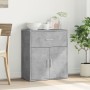 Aparador de madera de ingeniería gris hormigón 60x31x70 cm de , Aparadores - Ref: Foro24-840467, Precio: 71,60 €, Descuento: %