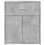 Aparador de madera de ingeniería gris hormigón 60x31x70 cm de , Aparadores - Ref: Foro24-840467, Precio: 71,60 €, Descuento: %