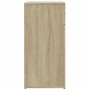 Aparador de madera de ingeniería roble Sonoma 79x38x80 cm de , Aparadores - Ref: Foro24-840522, Precio: 108,77 €, Descuento: %