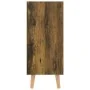 Aparador de madera de ingeniería roble ahumado 90x30x72 cm de vidaXL, Aparadores - Ref: Foro24-326821, Precio: 105,85 €, Desc...