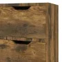 Aparador de madera de ingeniería roble ahumado 90x30x72 cm de vidaXL, Aparadores - Ref: Foro24-326821, Precio: 105,85 €, Desc...