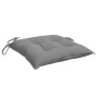 Cojines de silla de jardín 2 uds tela Oxford gris 40x40x7 cm de , Cojines para sillas y sofás - Ref: Foro24-361453, Precio: 1...