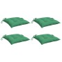 Cojines de silla de jardín 4 uds tela Oxford verde 40x40x7 cm de , Cojines para sillas y sofás - Ref: Foro24-361466, Precio: ...