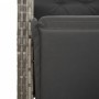 Set comedor jardín 7 pzas y cojines ratán sintético gris de , Conjuntos de jardín - Ref: Foro24-3212567, Precio: 865,02 €, De...