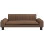 Cama para perros de tela marrón 90x53x30 cm de , Camas para perros - Ref: Foro24-171849, Precio: 87,00 €, Descuento: %