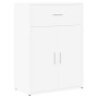 Aparador madera de ingeniería blanco 60x30x84 cm de , Aparadores - Ref: Foro24-840492, Precio: 88,34 €, Descuento: %