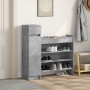 Zapatero madera de ingeniería gris hormigón 100,5x28x100 cm de , Zapateros y organizadores de calzado - Ref: Foro24-840425, P...