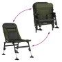 Silla de pesca con patas para barro ajustables plegable verde de , Sillas de jardín - Ref: Foro24-4006414, Precio: 83,08 €, D...
