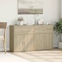 Aparador de madera de ingeniería 2 uds roble Sonoma 60x31x70 cm de , Aparadores - Ref: Foro24-3276548, Precio: 132,51 €, Desc...
