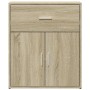 Aparador de madera de ingeniería 2 uds roble Sonoma 60x31x70 cm de , Aparadores - Ref: Foro24-3276548, Precio: 132,51 €, Desc...