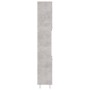Armario de baño contrachapada gris hormigón 30x30x179 cm de , Muebles de baño - Ref: Foro24-802628, Precio: 88,06 €, Descuent...