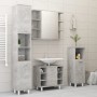 Armario de baño contrachapada gris hormigón 30x30x179 cm de , Muebles de baño - Ref: Foro24-802628, Precio: 88,06 €, Descuent...