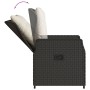 Set de muebles jardín 5 pzas con cojines ratán sintético negro de , Conjuntos de jardín - Ref: Foro24-3262834, Precio: 519,59...