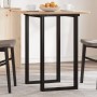 Patas de mesa de comedor estructura O acero 40x40x73 cm de , Patas para mesas - Ref: Foro24-357879, Precio: 60,46 €, Descuent...