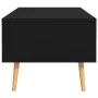 Black engineered wood TV cabinet 100x49.5x43 cm by vidaXL, Coffee table - Ref: Foro24-326787, Price: 75,64 €, Discount: %